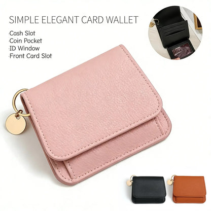 Compact RFID Wallet for Women – Fashionable Card Organizer & Coin Purse
