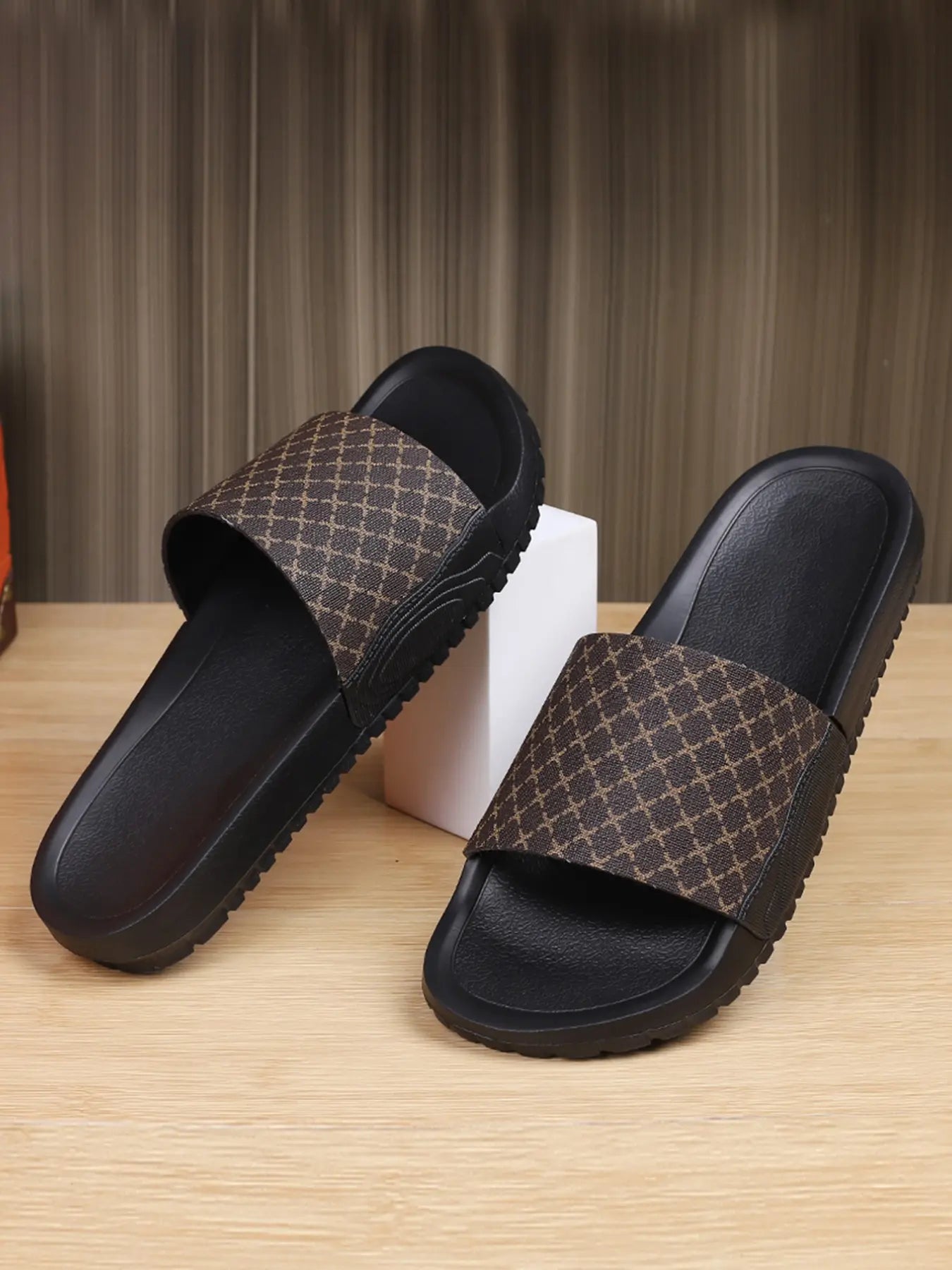 Unisex Floral Slides – Lightweight