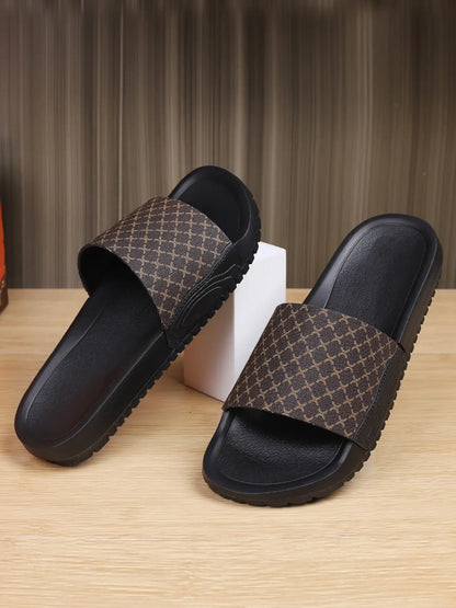 Unisex Floral Slides – Lightweight