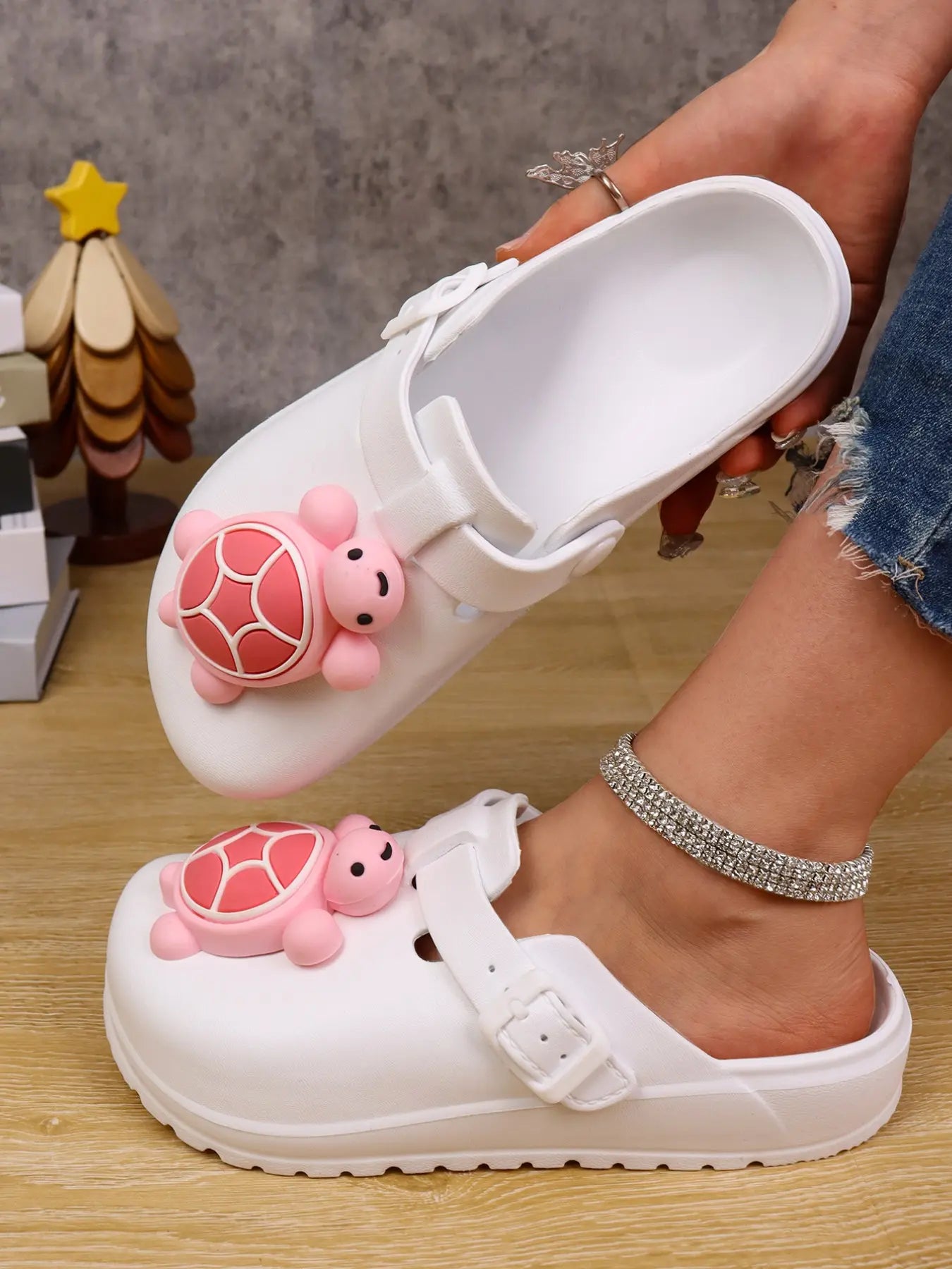 Women's Cartoon Print Sandals – Lightweight