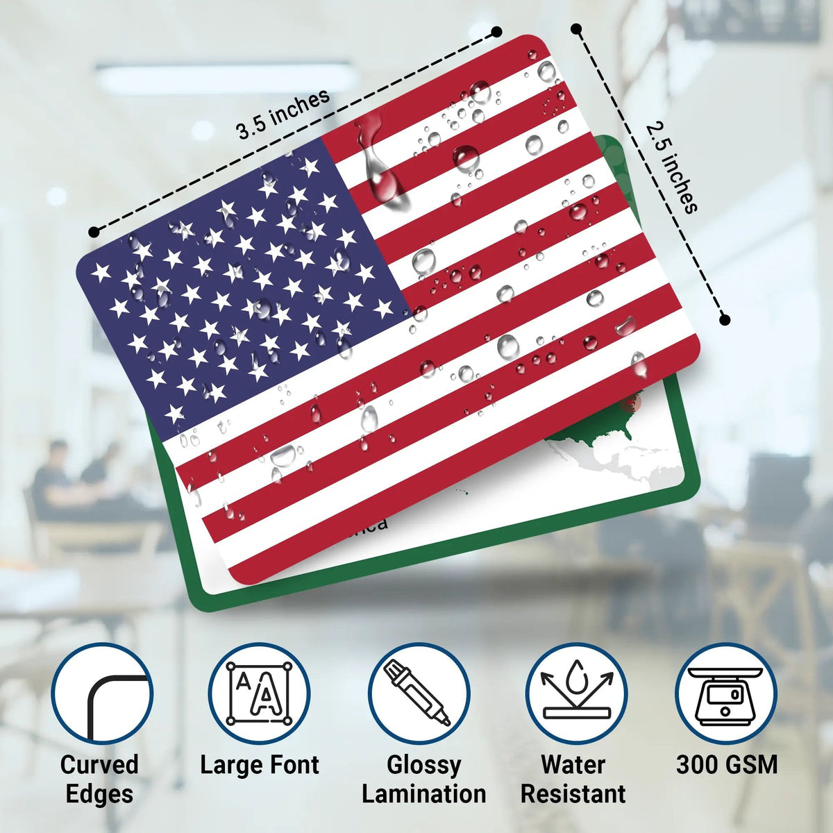 World Flags Flashcards — 245 Countries, Geography Learning Set