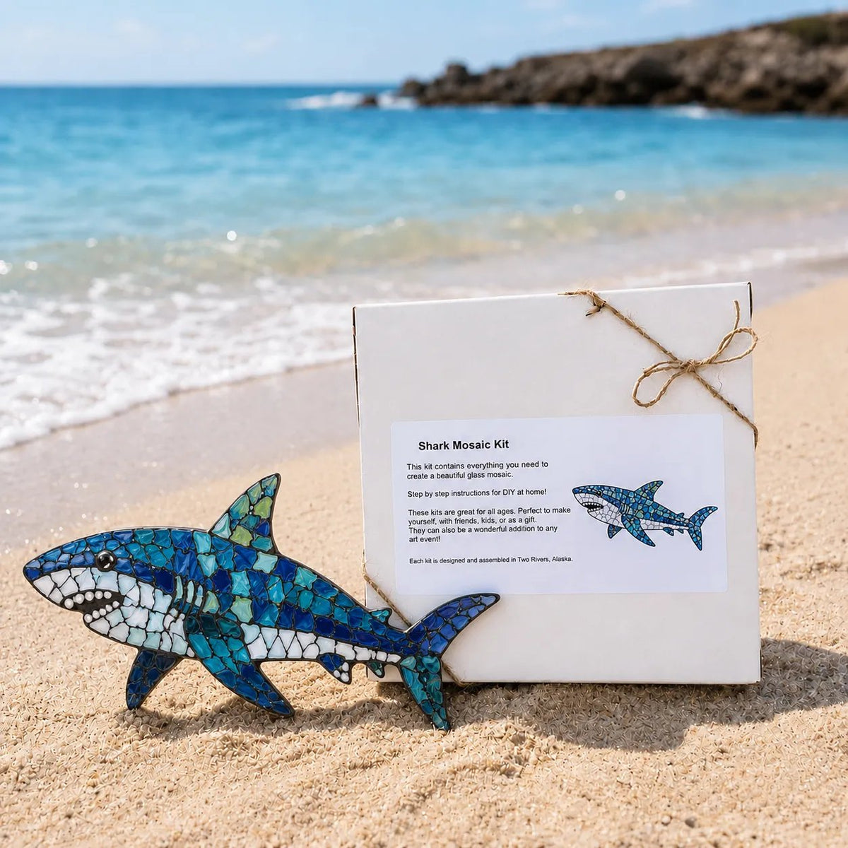 LAST DAY 59% OFF – Octopus Mosaic Kit | Beginner-Friendly DIY Glass Craft with Step-by-Step Instructions