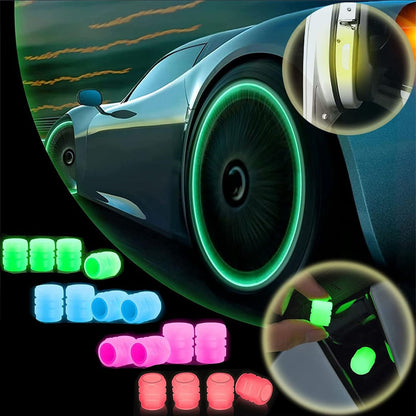 Luminous Tire Valve Stem Caps
