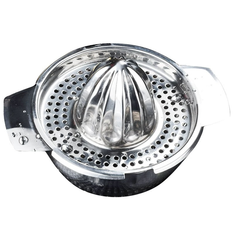 HOT SALE 50%OFF Stainless Steel Manual Citrus Juicer – Multi-Fruit Press for Orange, Lemon & Grapefruit