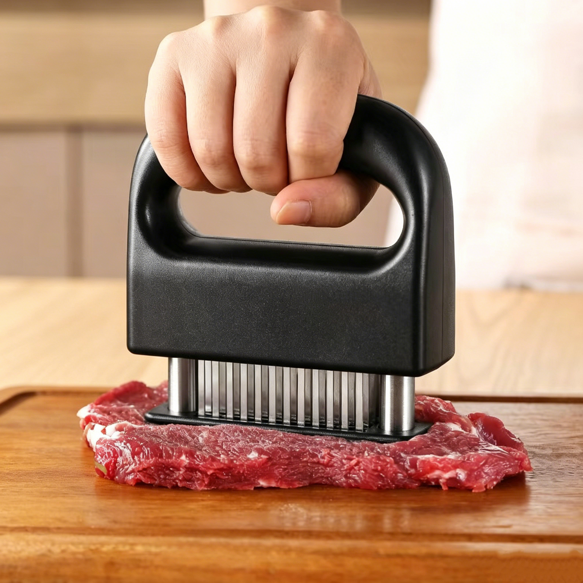 Portable 48 Pin Spring Meat Tenderizer For Kitchen