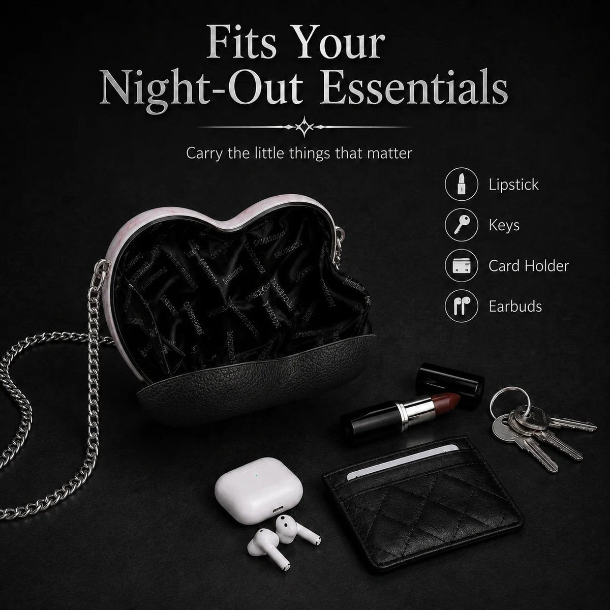 Last Day 50% OFF Gothic Heart Eye Statement Crossbody Bag