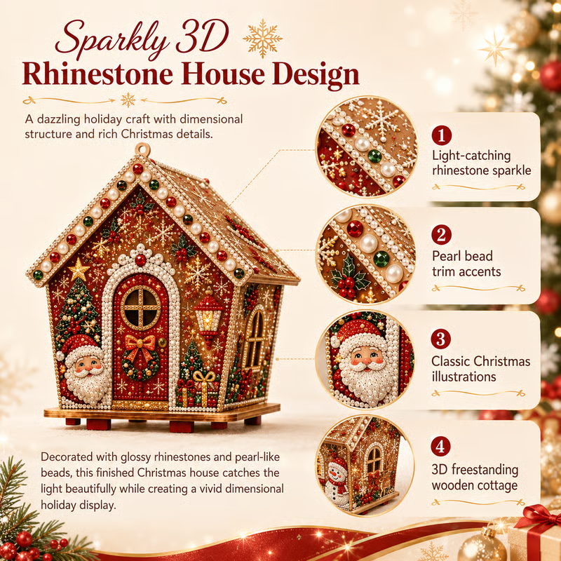 Plymagic DIY Pearl Art - Christmas Collection
