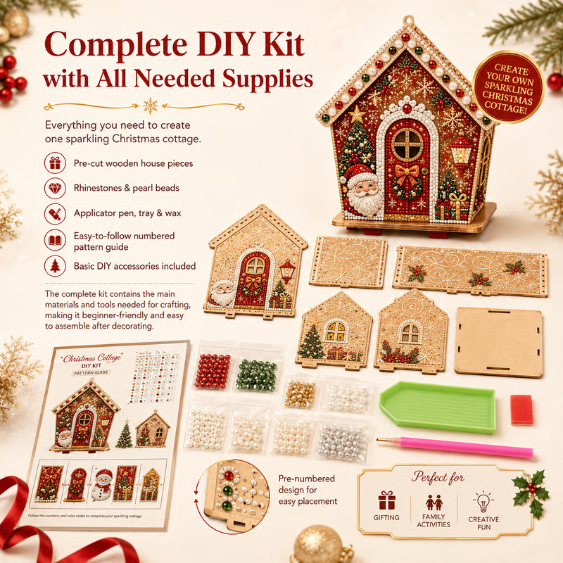 Plymagic DIY Pearl Art - Christmas Collection