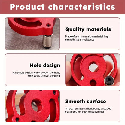 46% OFFSelf-Centering Doweling Jig – Precision Drill Guide for Flawless Woodworking Joints
