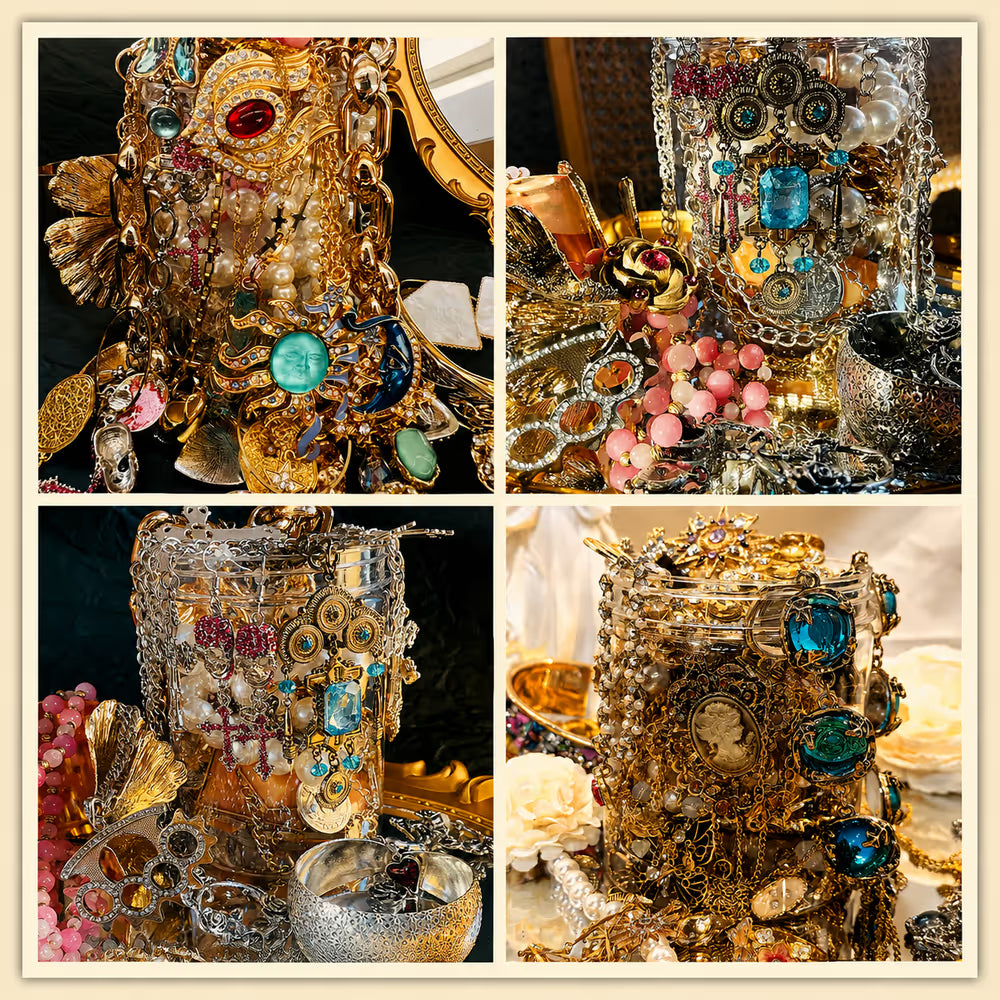Last Day 49% OFF Mystery Jewelry Jar – Curated Sparkle Collection for a Beautiful Surprise