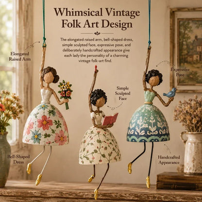 Let Your Space Dance — Whimsical Dancing Lady Hanging Ornament