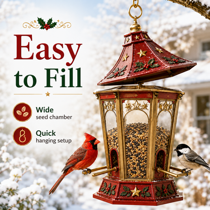 Christmas Bird Feeder Collection