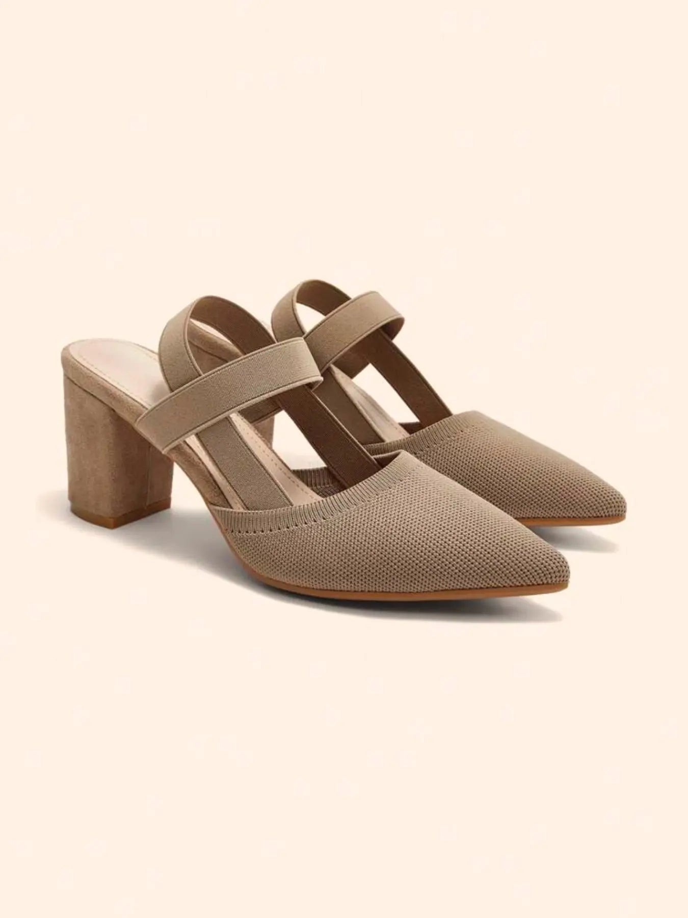 Women's Rubber Sandals – Pointed Toe, Stiletto Heel, High Heel
