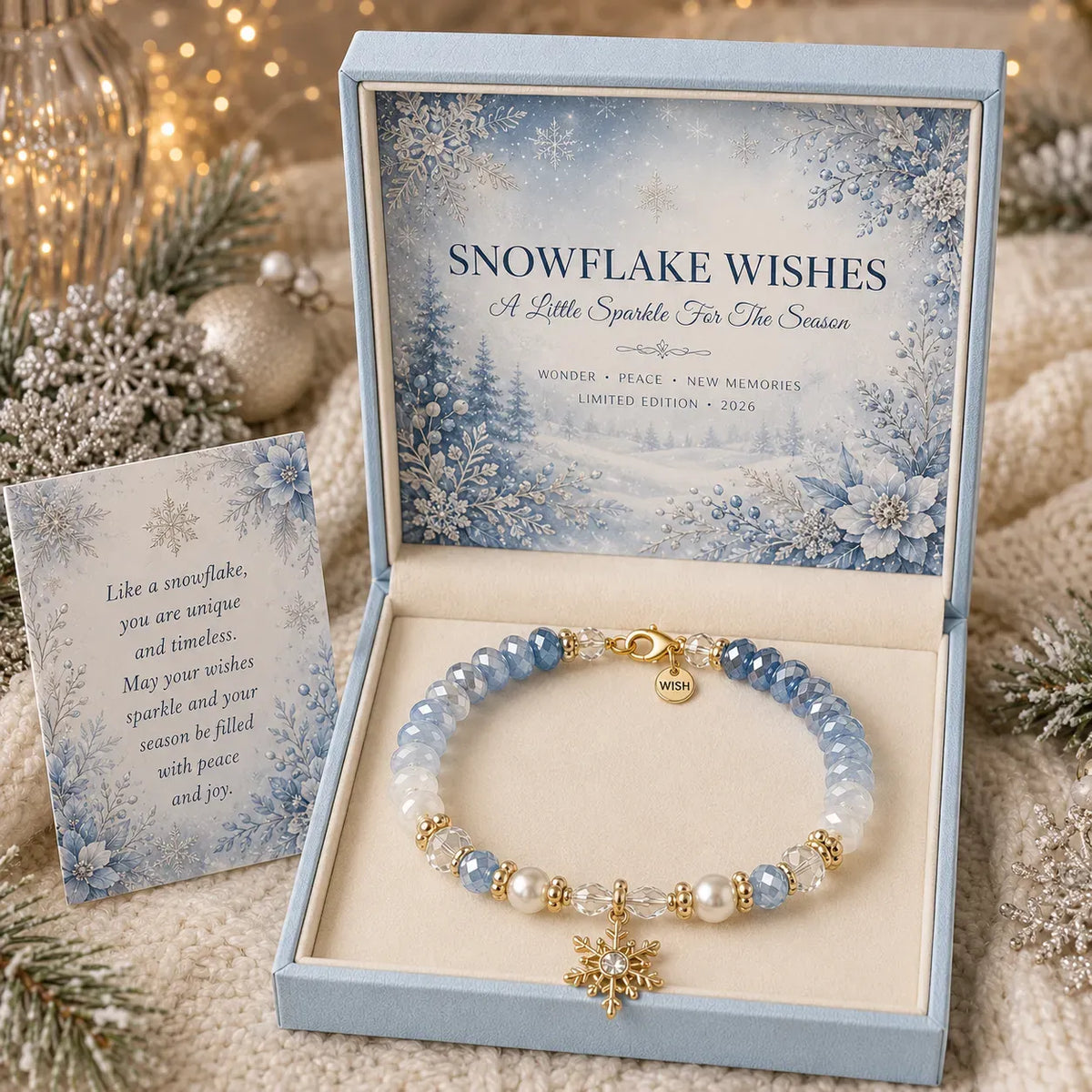 LAST DAY 49% OFF — Christmas Blessings Bracelet Set | Wear the Faith. Share the Blessing.