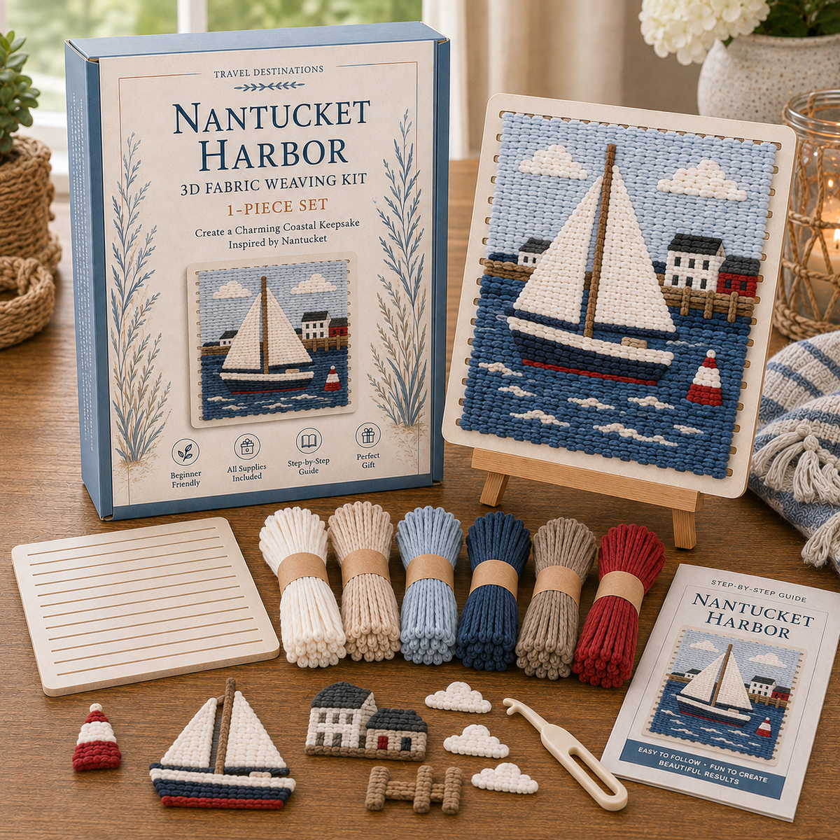 American Destinations Fabric Weaving Kit
