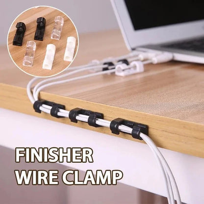 No-Drill Cable Organizer Clips – Strong Hold, Clean Look & Easy Installation