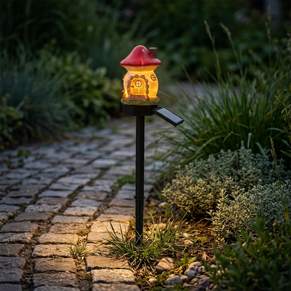 Solar Mushroom Garden Light – Create a Cozy Fairy-Tale Glow Outdoors