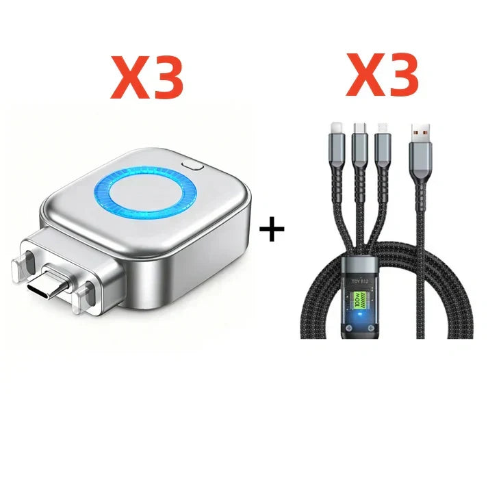 2026 HOT SALE50K+ SOLD!Auto Power-Off Fast Charging Adapter