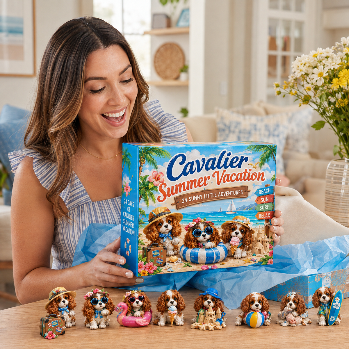 Cavalier Adventures 24-Day Advent Calendar – 6 Themed Collections