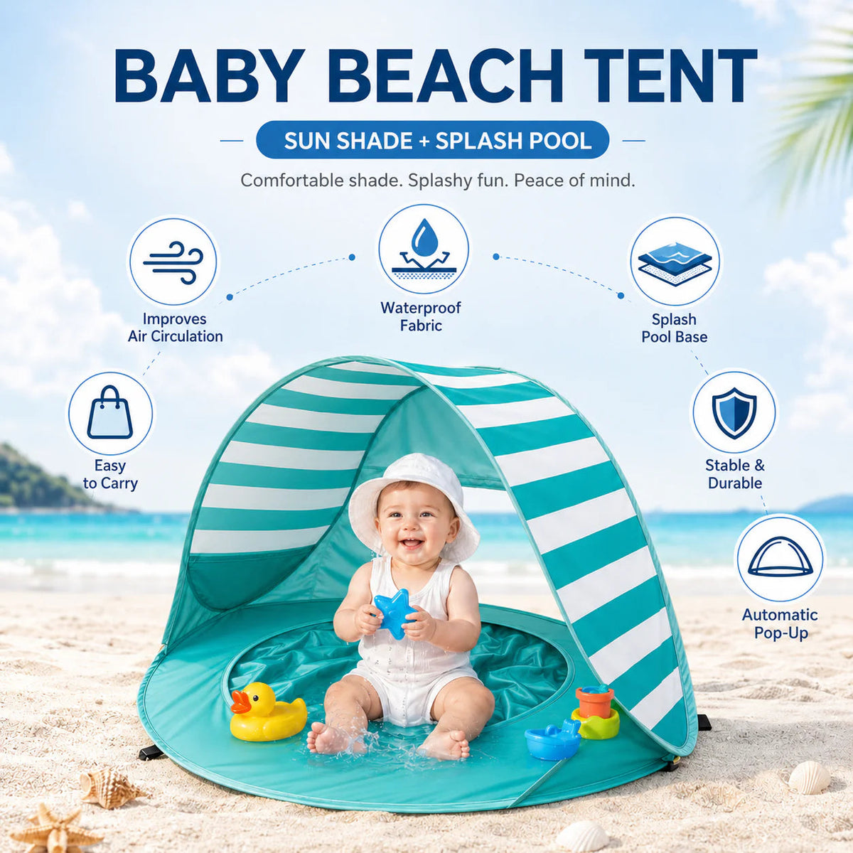 #1 Beach Tent For Kids