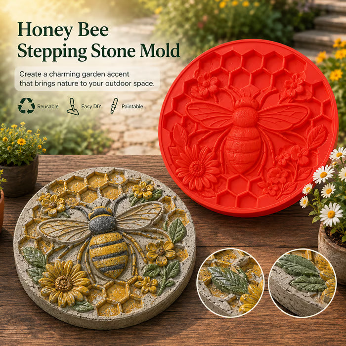 Last-Day Sale - Garden Art Stepping Stone Mold