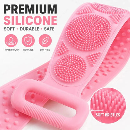 Silicone Back Scrubber Brush