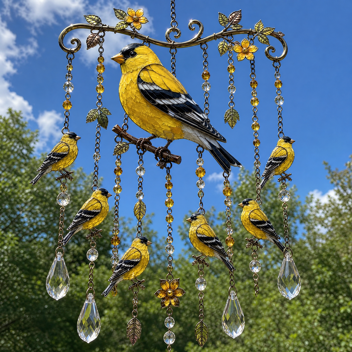 Last Day 50% OFF Graceful Hummingbird Wind Chime Add Beauty to Every Breeze