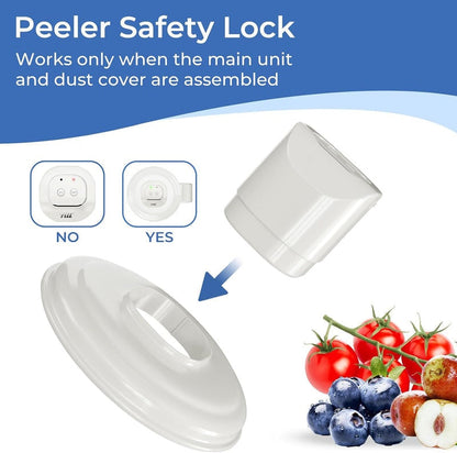 LAST DAY 50% OFF - Universal Automatic Peeler | The Smart Kitchen Gadget That Peels Fruits & More In Seconds