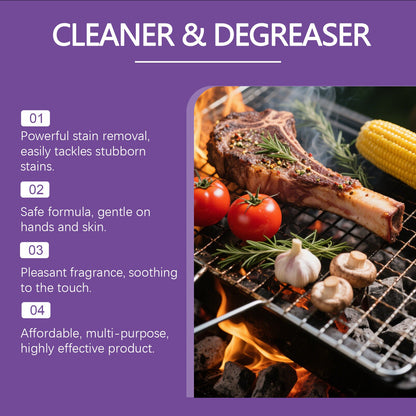 Buy 2 Get 1 Free Powerful Grill Degreaser Spray – Kitchen Grease Killer & Heavy-Duty Clean