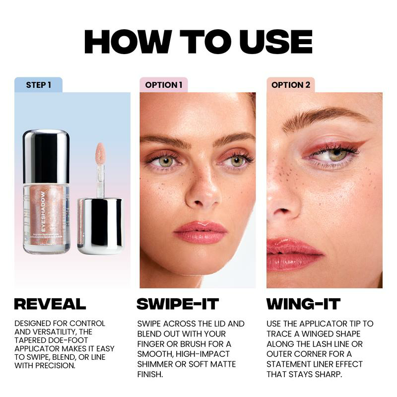 Final 3 Hours: 50%OFFSmudge-Resistant Liquid Eyeshadow with All-Day Hold