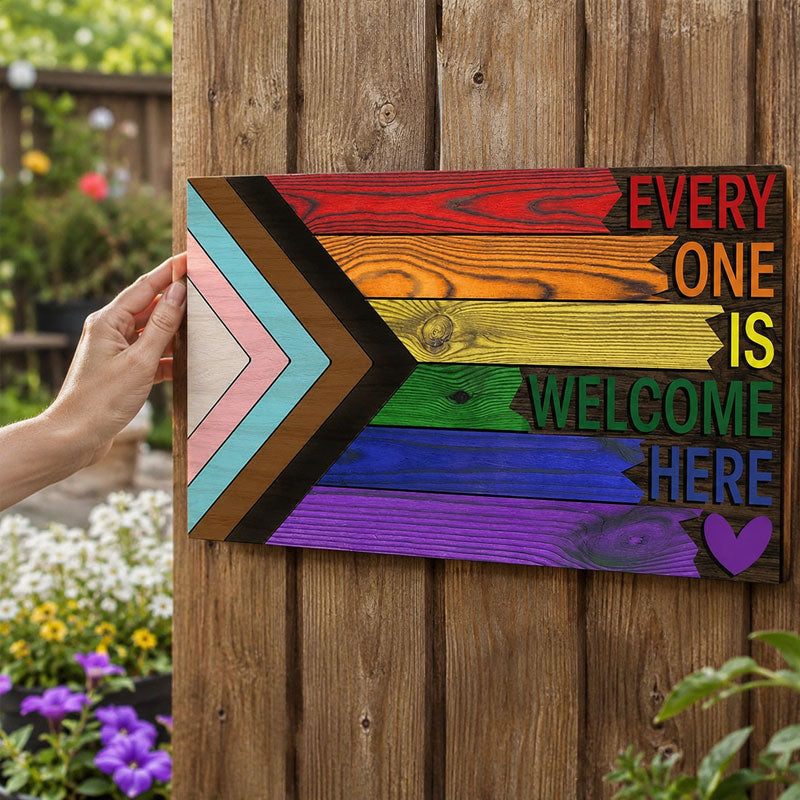 Welcome everyone here, metal plaque
