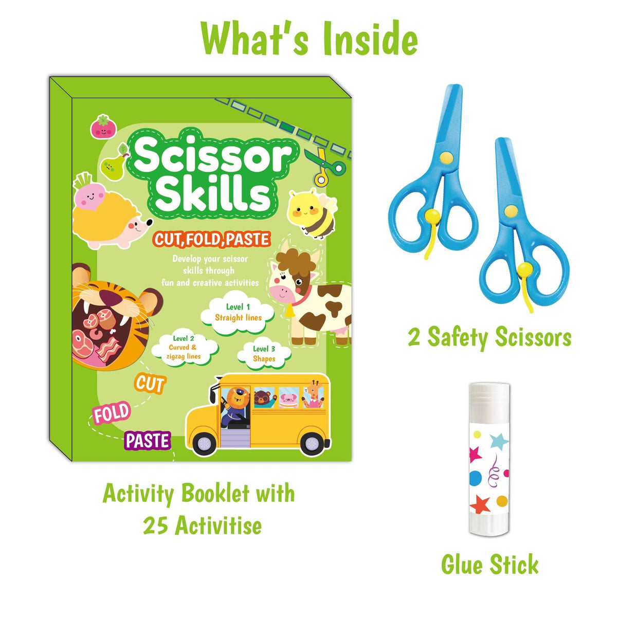 Best-Selling Creative Paper Cutting Activity Book — Endless Screen-Free Fun