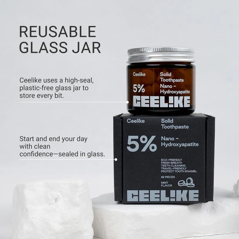 Solid Toothpaste – Fluoride-Fre