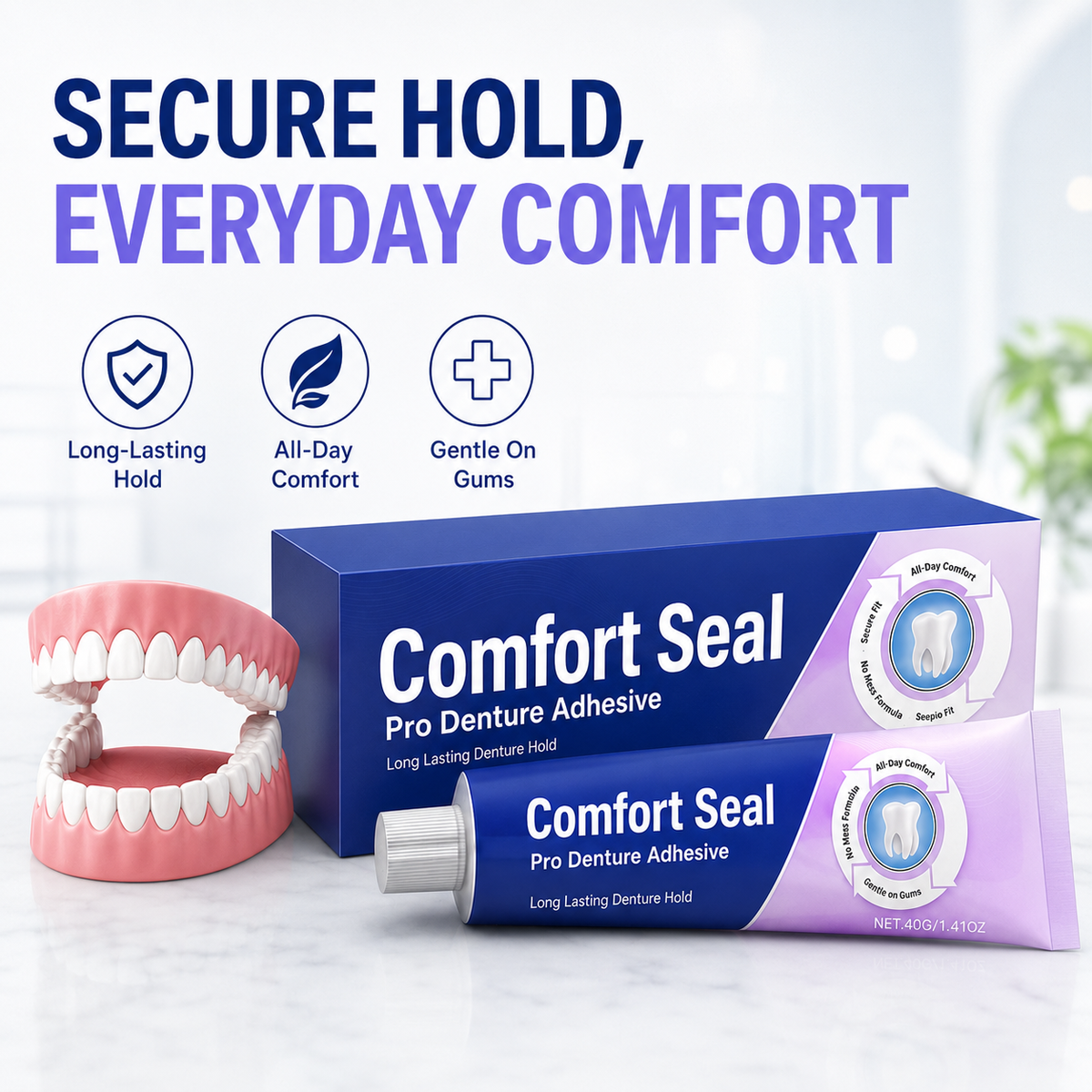 Comfort Seal Pro Denture Adhesive