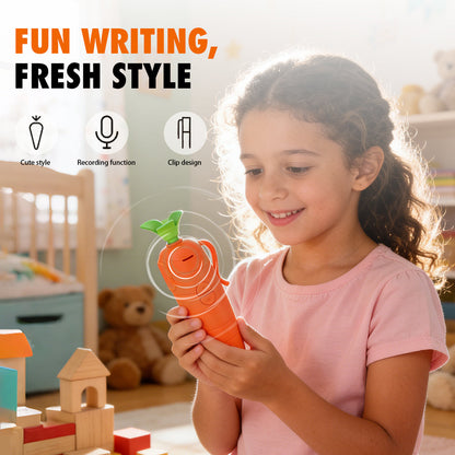 Carrot That Talks: 60-Second Voice-Recording Magic Pen