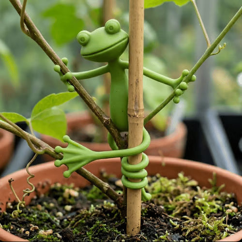 Multifunctional Bendable Frog Plant Clips