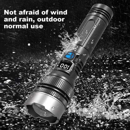Top-Quality Rechargeable Flashlight with Adjustable Zoom – Your Satisfaction Is Assured.