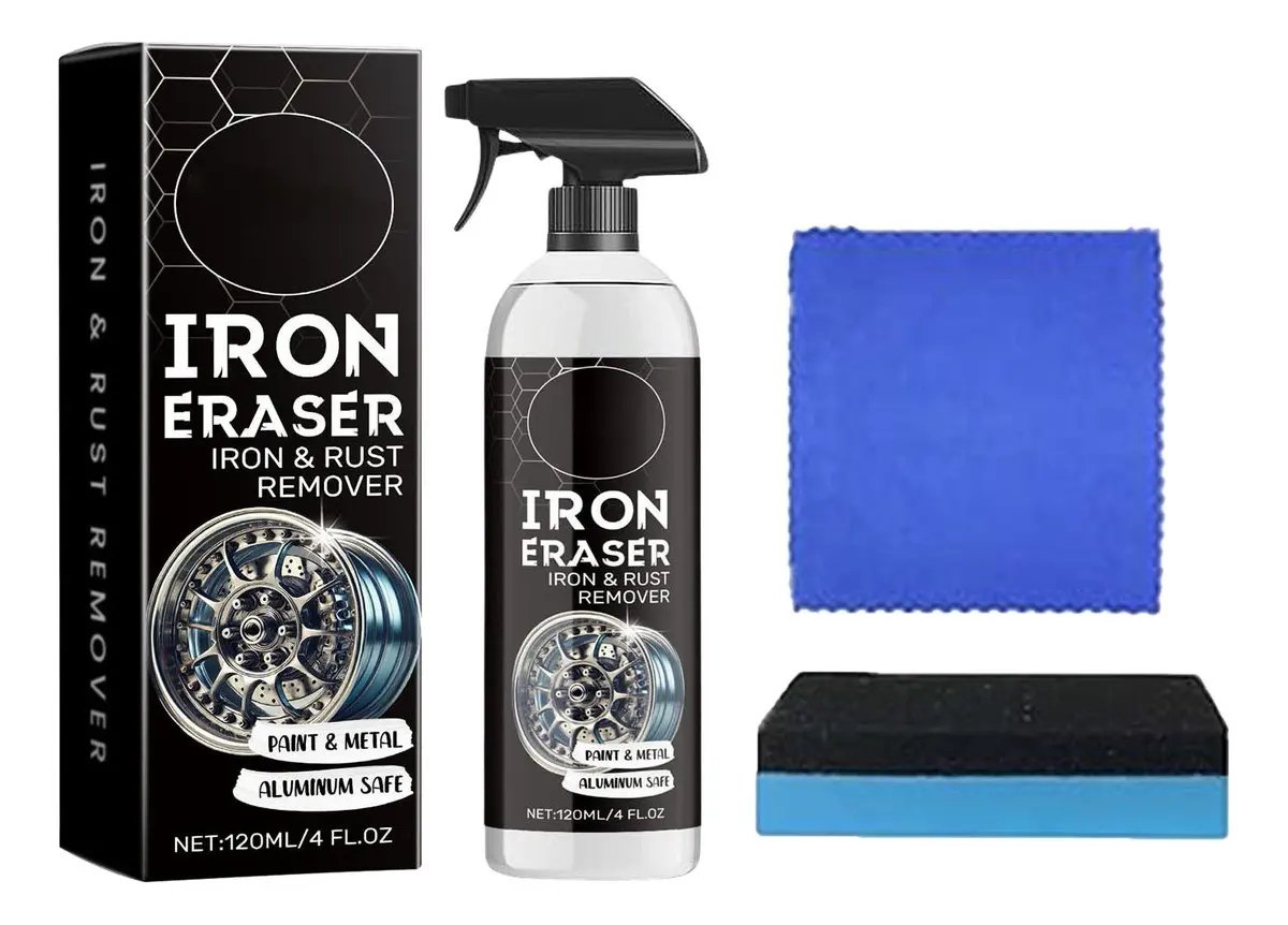 Car Iron Remover Spray Heavy Duty Rust Dissolver