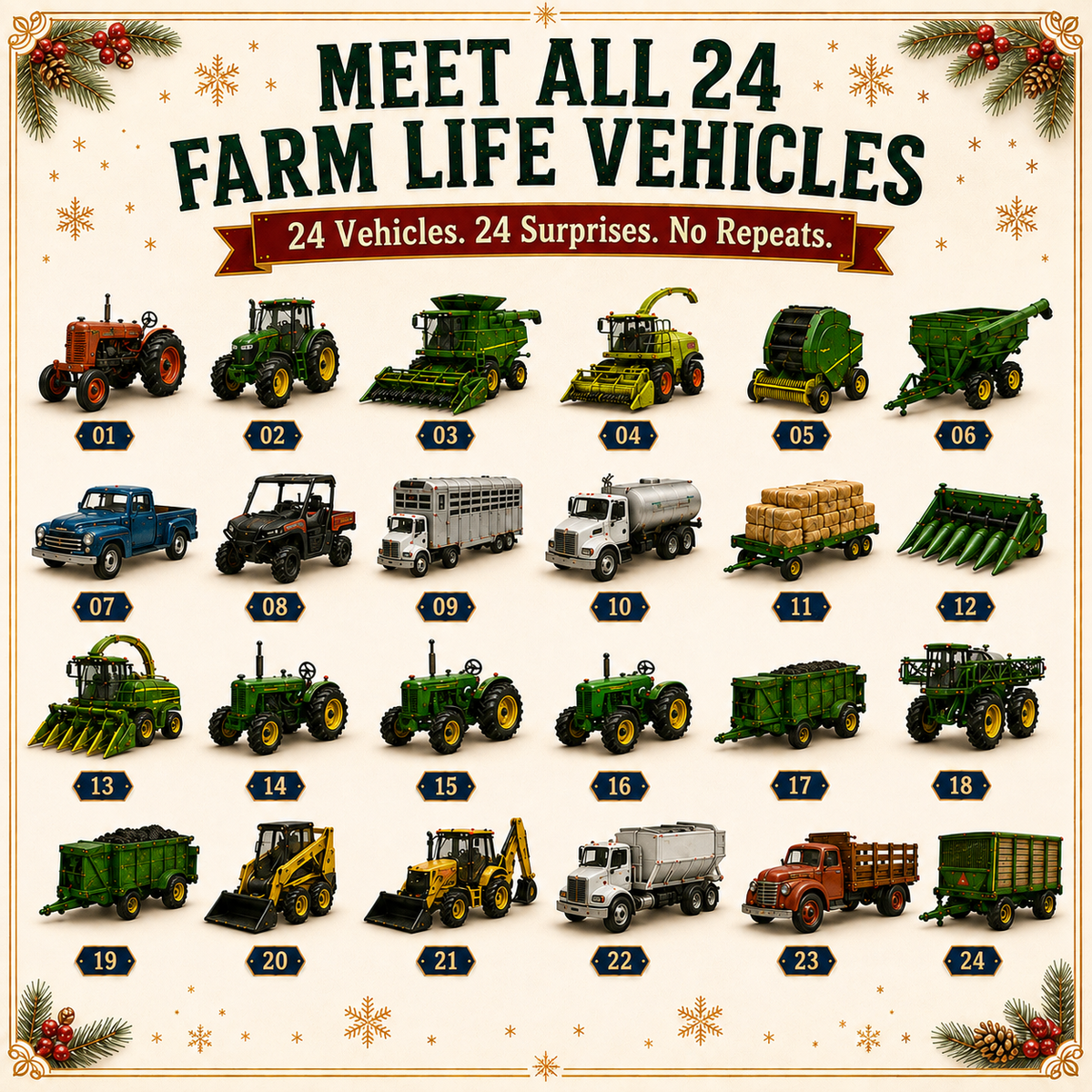The Farm Life We Remember – 24-Day Christmas Advent Calendar