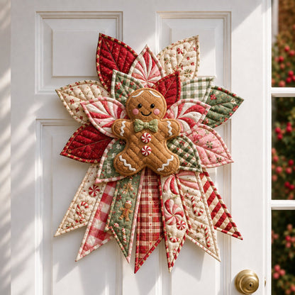 Beginner-Friendly Oversized Christmas Character Quilted Door Hanger Sewing Kit | Complete Kit with All Tools & Step-by-Step Guide Included