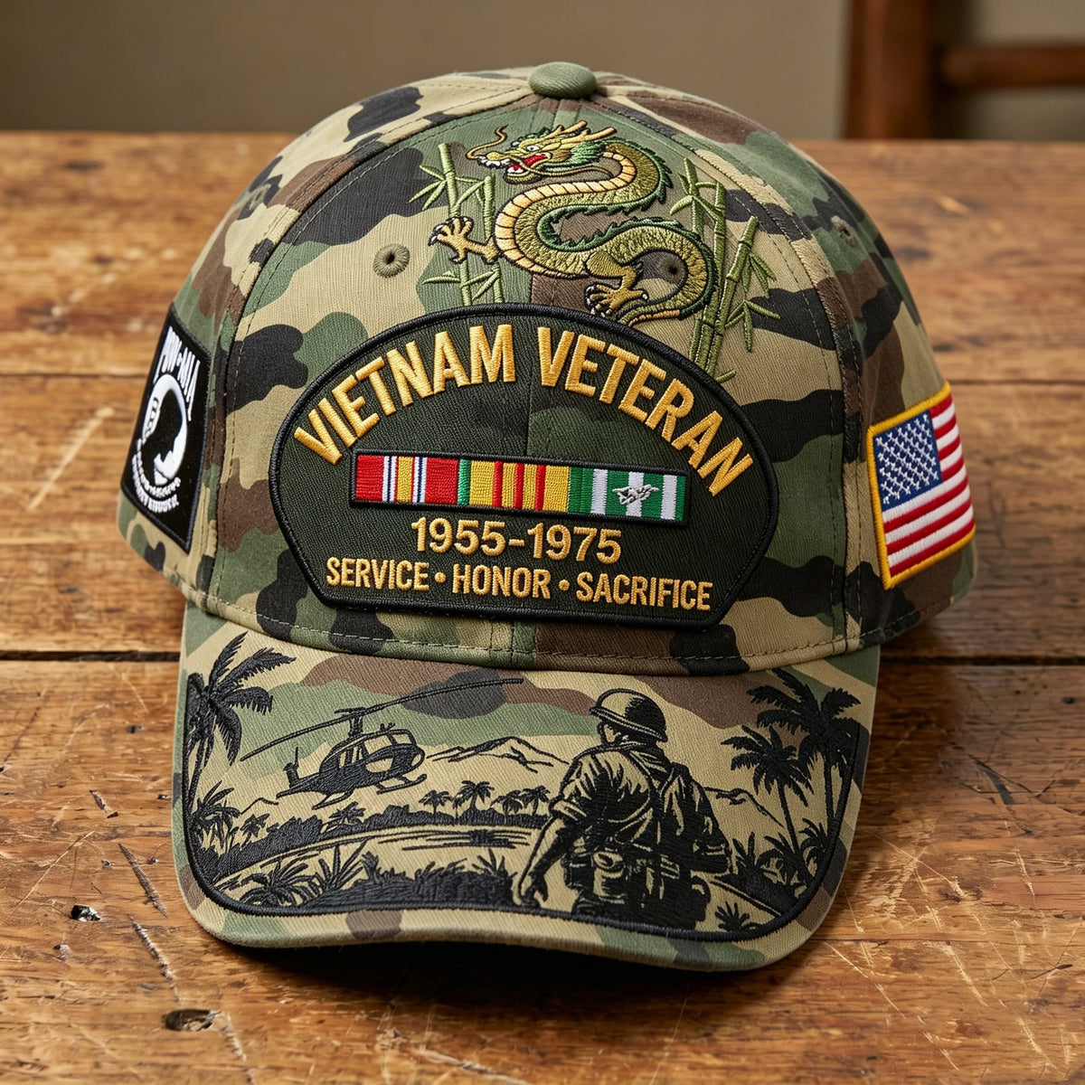 Last Day Promo: 49% OFF - Vietnam Veteran Tribute Cap