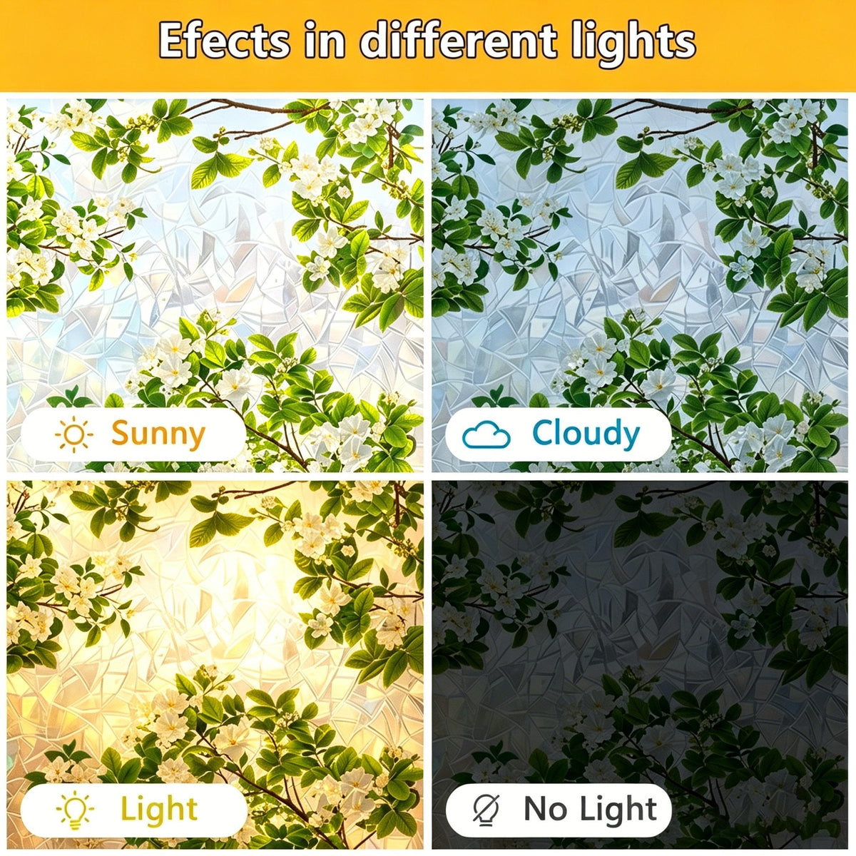 Botanical Window Decals