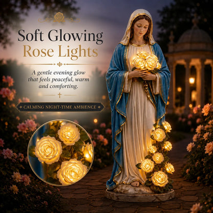 Virgin Mary Garden Light