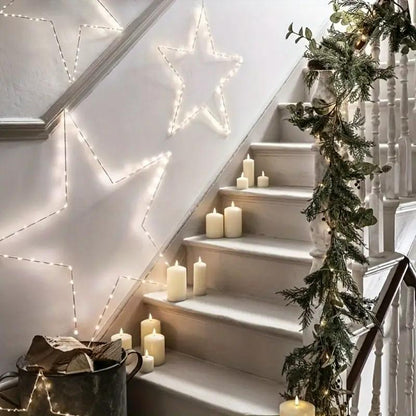 Artificial Cedar Garland — 180cm Lush Greenery for Holiday Decorating