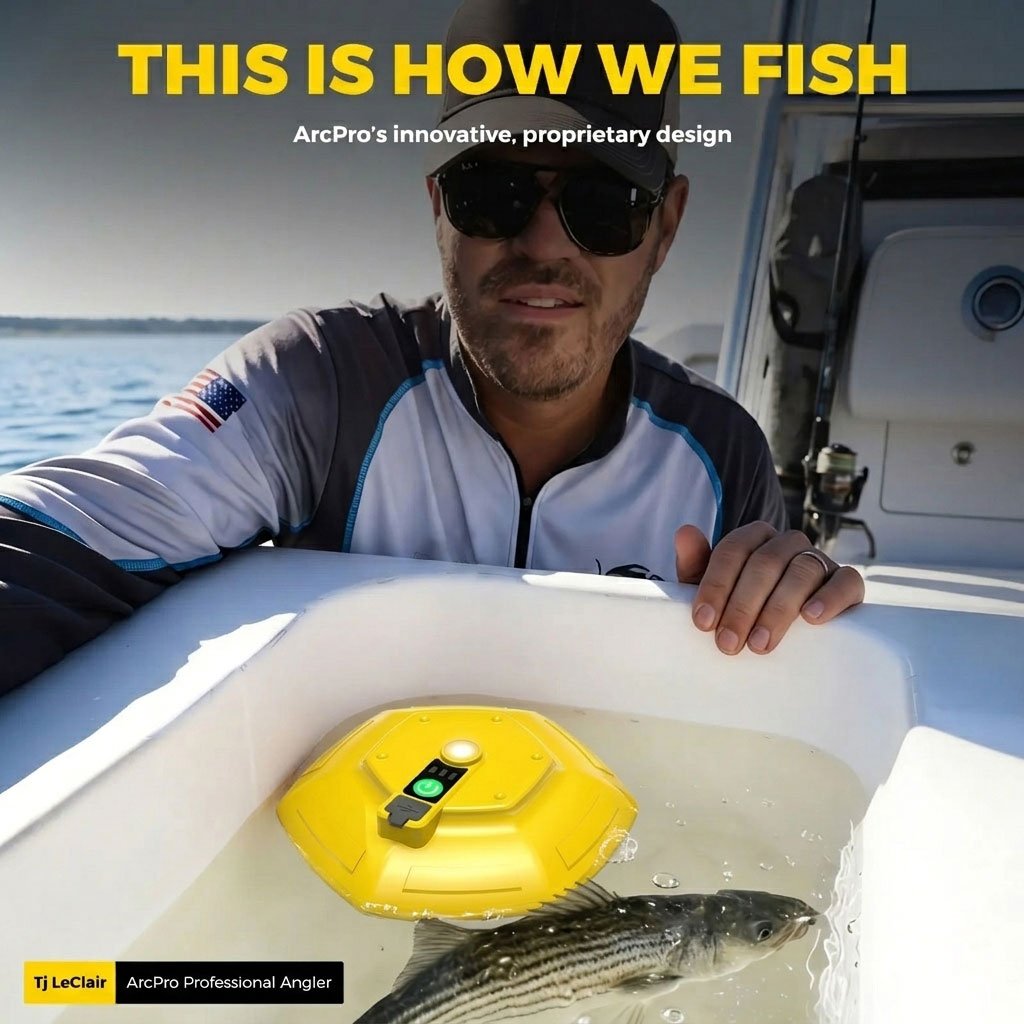 Portable Bait Aerator Pump – Rechargeable & Floating