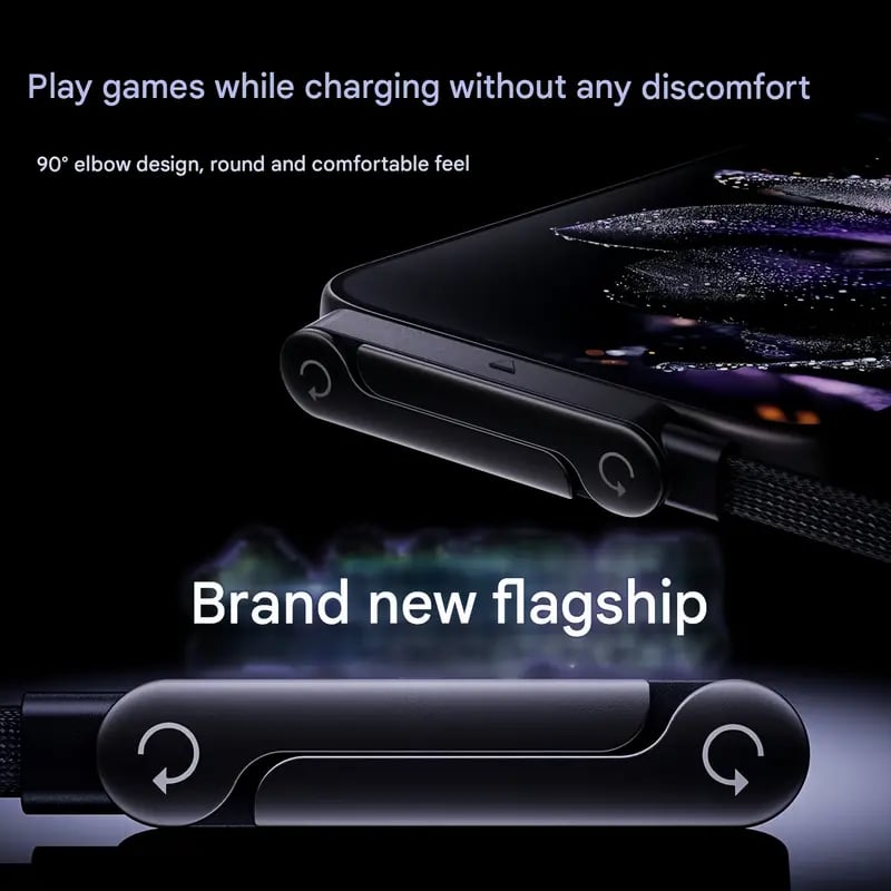 240W Super Fast Charging 360° Rotating Invisible Stand