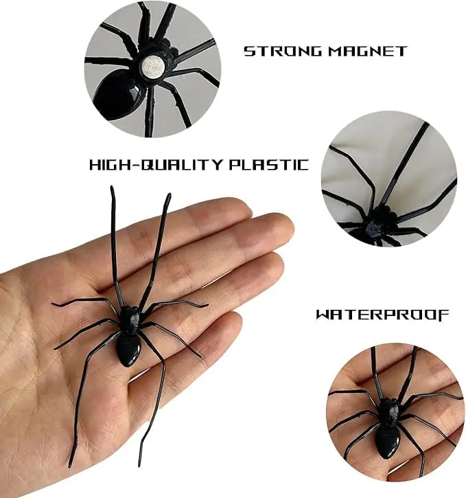 Spider Fridge MagnetRealistic Spider Magnets, for Refrigerator, Garage Door, or Car