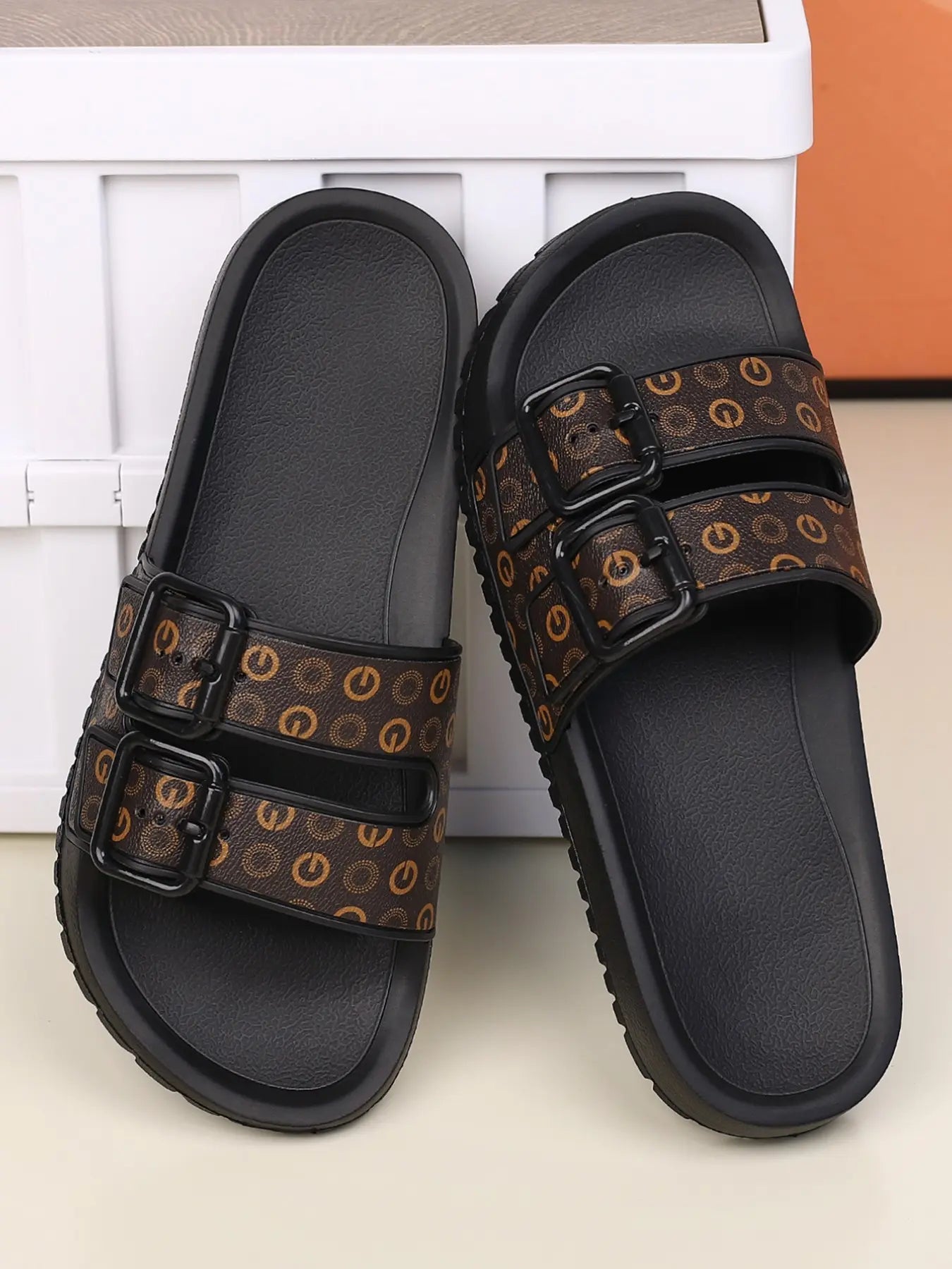 Unisex Floral Slides – Lightweight