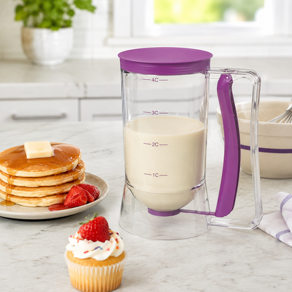 Easy-Pour Pancake & Cupcake Batter Dispenser
