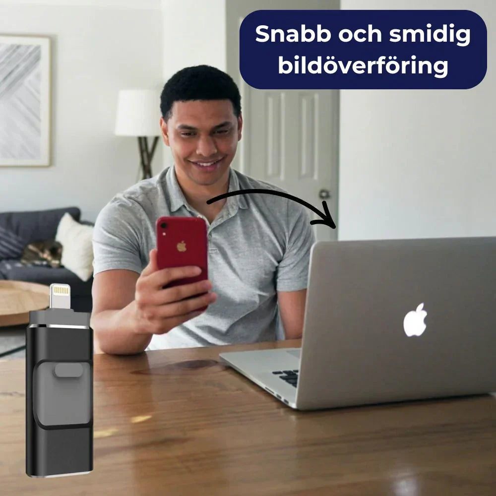 Multi-Connect 4-in-1 USB Drive